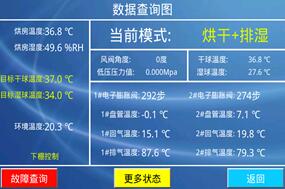 觸摸屏熱泵烤煙控制器